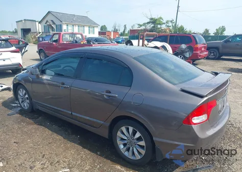2010 Honda Civic Ex-L из США, поврежденный, VIN 2HGFA1F95AH563112